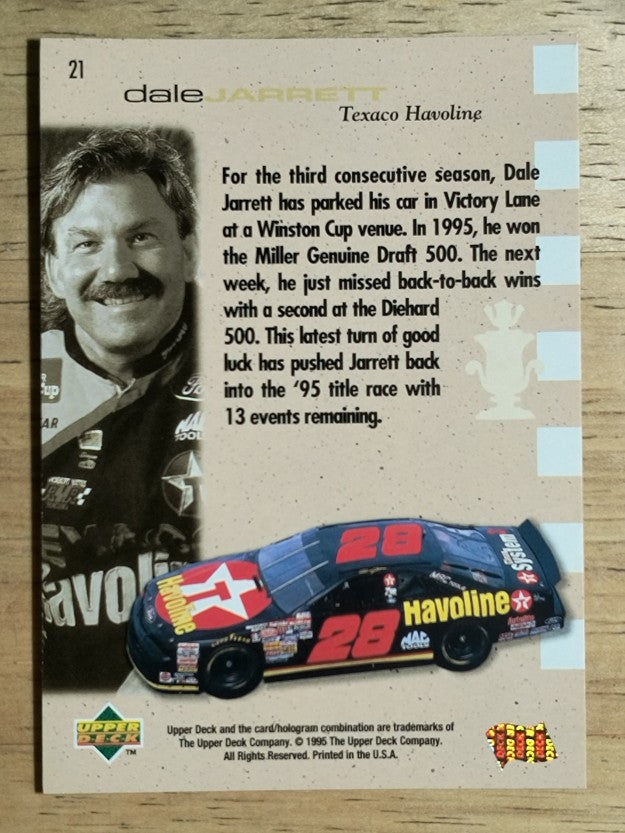 1995 SP #21 Dale Jarrett CC