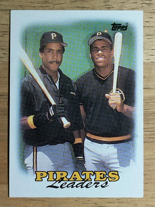1988 Topps #231 Barry Bonds/Bobby Bonilla TL