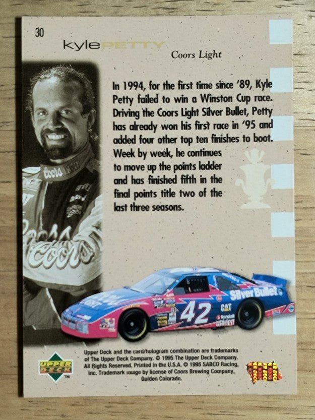1995 SP #30 Kyle Petty CC