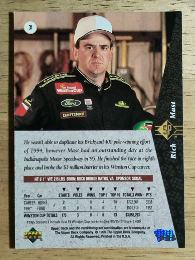 1995 SP #31 Rick Mast