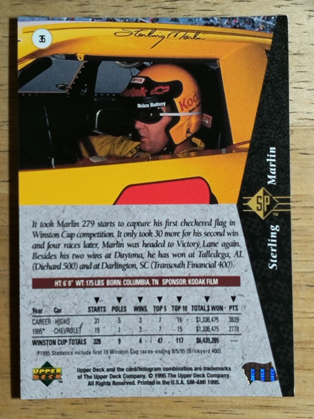 1995 SP #35 Sterling Marlin