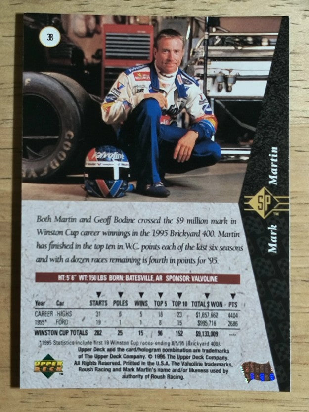 1995 SP #38 Mark Martin