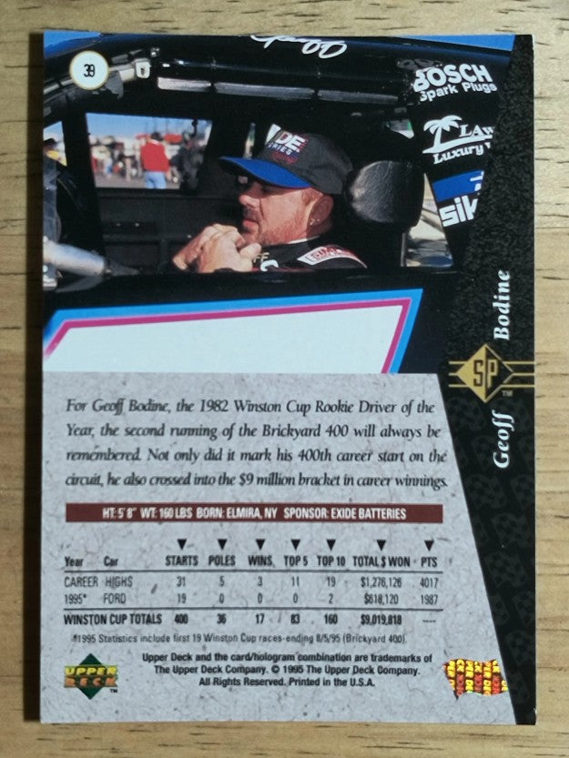 1995 SP #39 Geoff Bodine