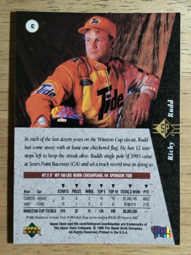 1995 SP #42 Ricky Rudd