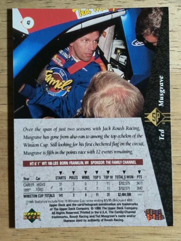 1995 SP #47 Ted Musgrave