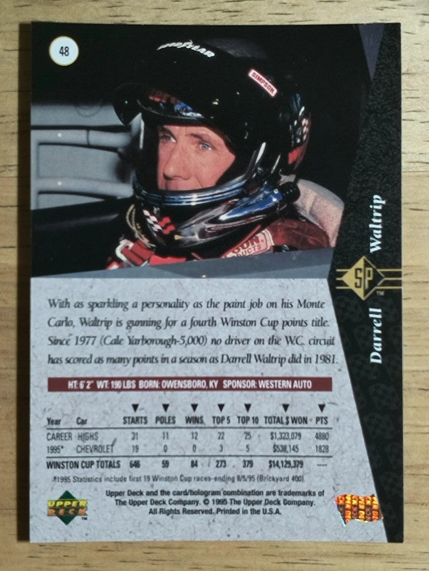 1995 SP #48 Darrell Waltrip