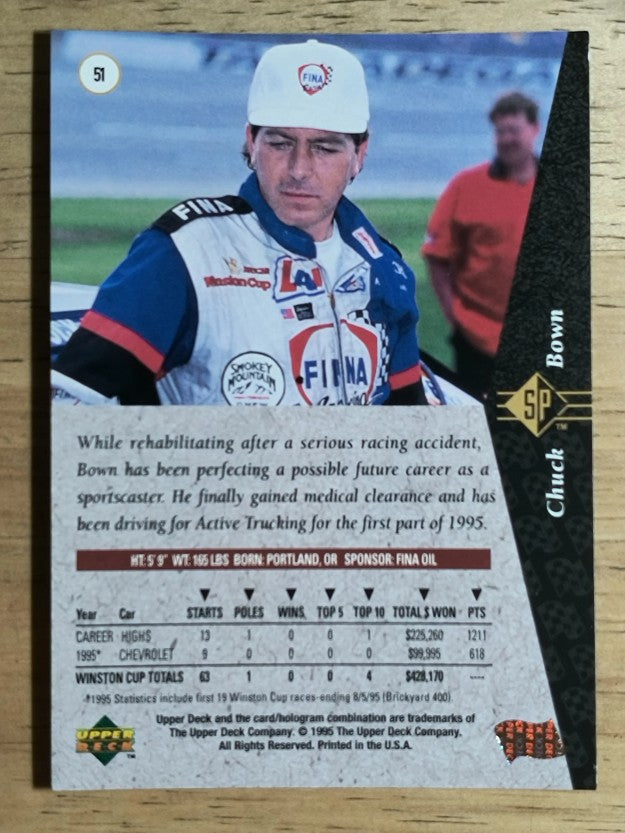 1995 SP #51 Chuck Bown