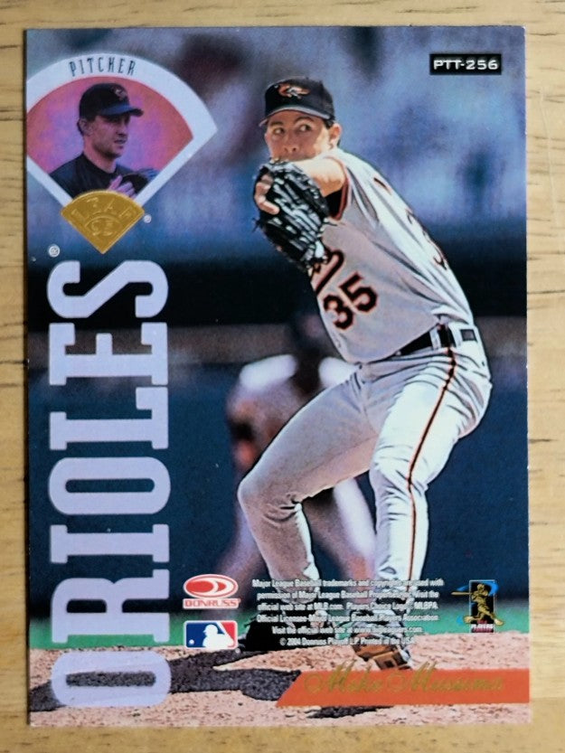 2005 Leaf #256 Mike Mussina PTT