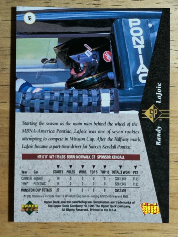 1995 SP #59 Randy LaJoie
