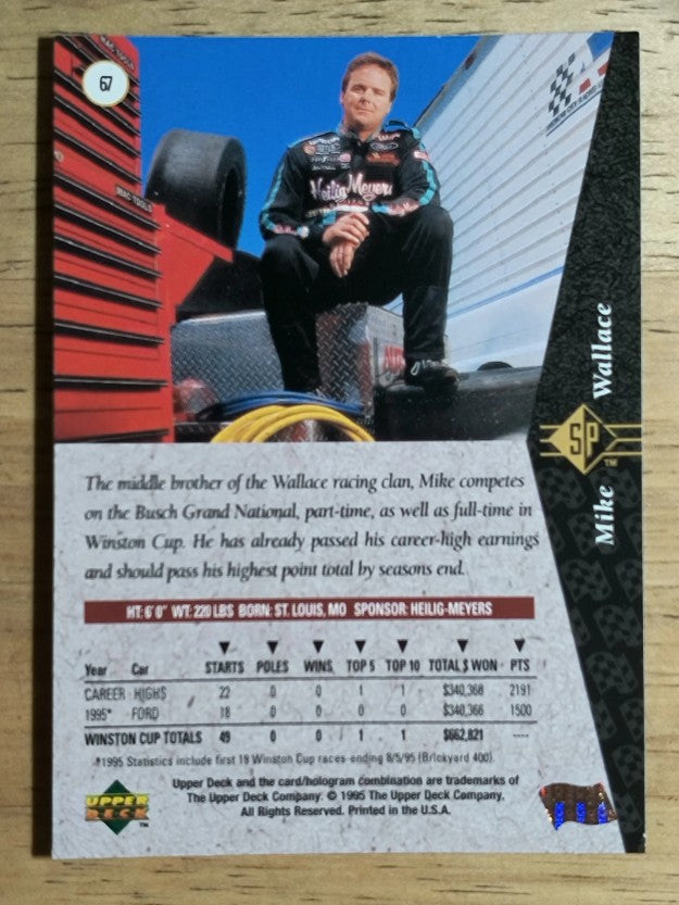 1995 SP #67 Mike Wallace