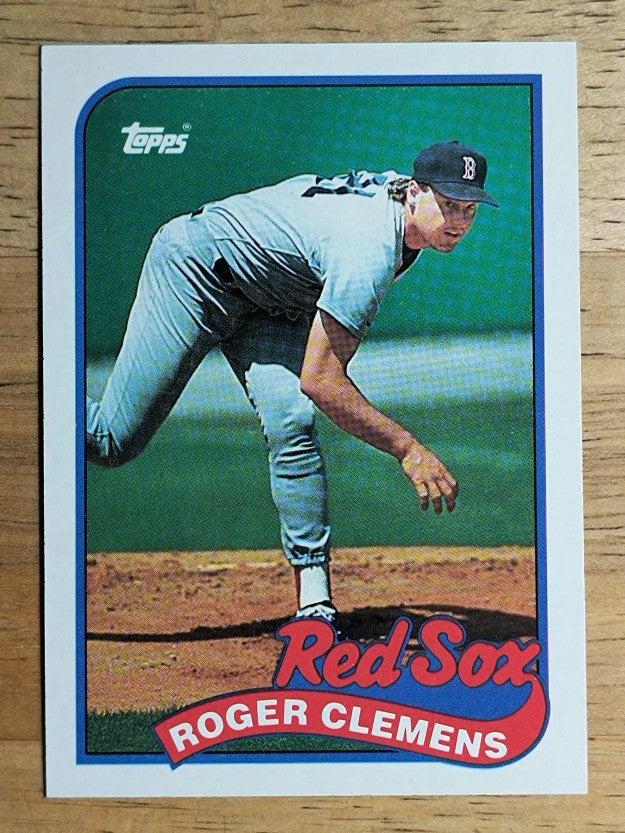 1989 Topps #450 Roger Clemens