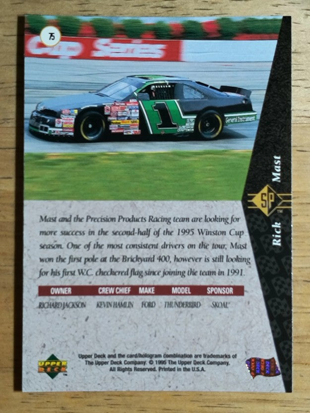 1995 SP #75 Rick Mast's Car