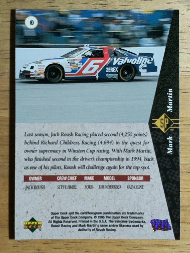 1995 SP #80 Mark Martin's Car