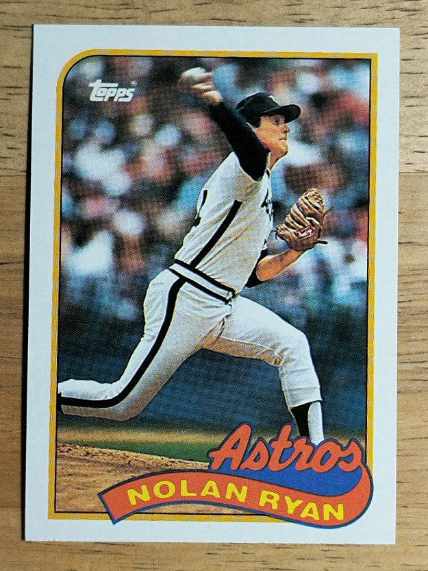 1989 Topps #530 Nolan Ryan