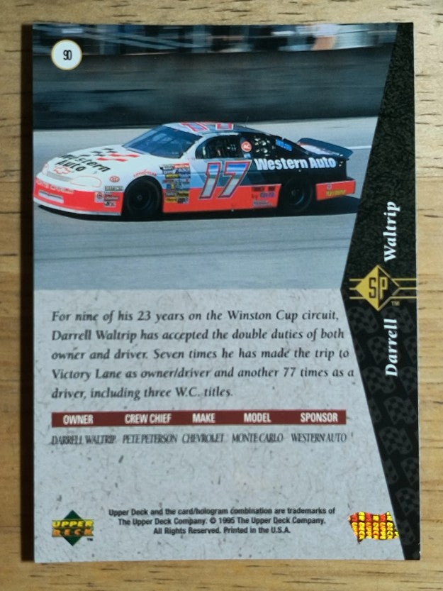 1995 SP #90 Darrell Waltrip's Car