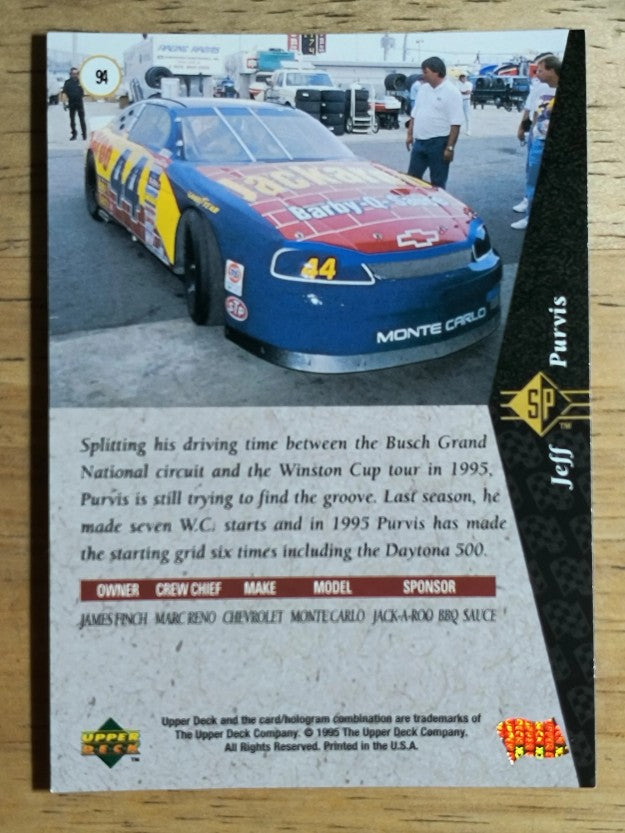 1995 SP #94 Jeff Purvis' Car