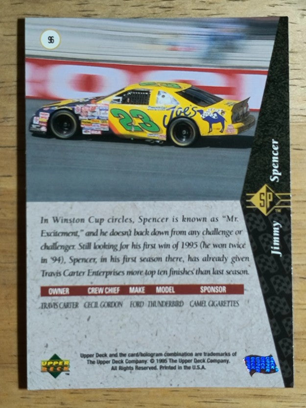 1995 SP #96 Jimmy Spencer's Car