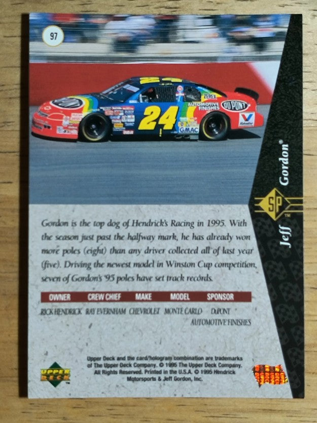 1995 SP #97 Jeff Gordon's Car