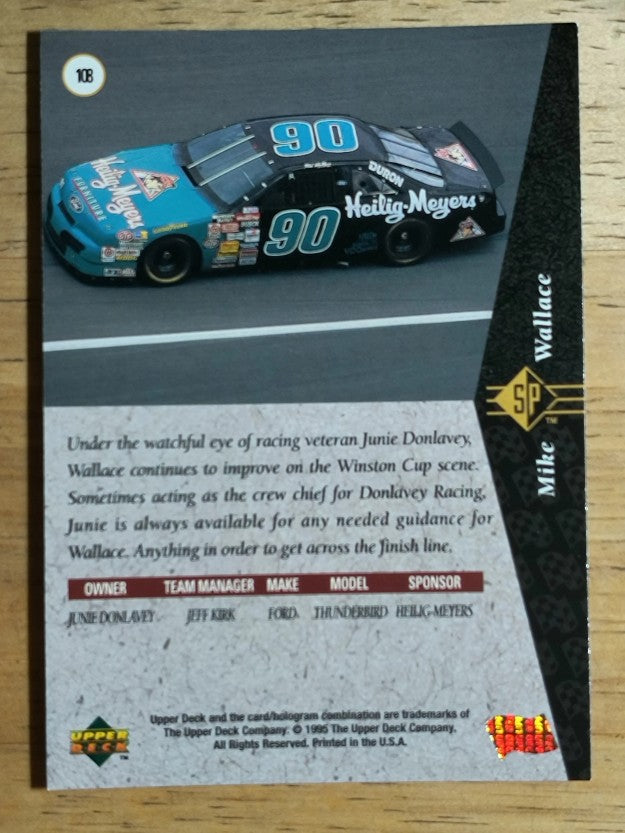 1995 SP #108 Mike Wallace's Car