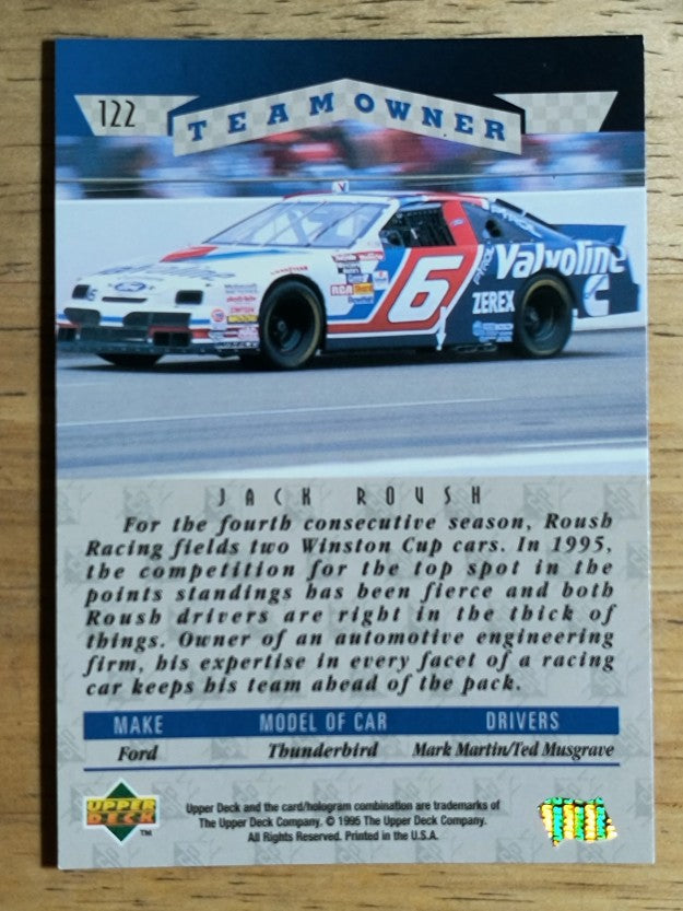 1995 SP #122 Jack Roush OWN