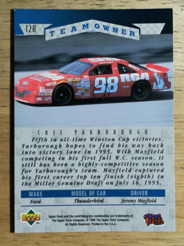 1995 SP #128 Cale Yarborough OWN
