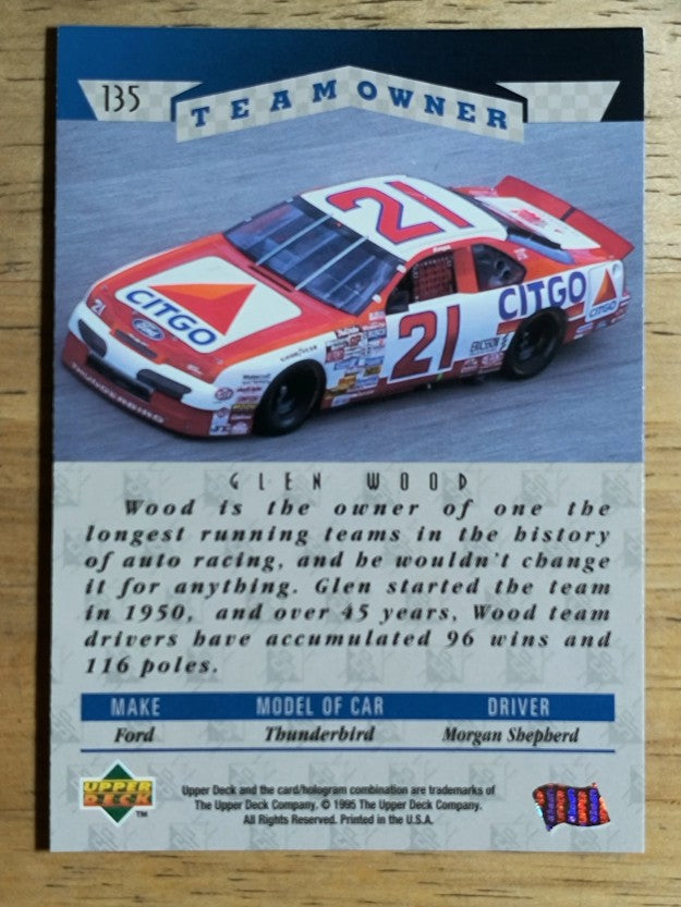 1995 SP #135 Glen Wood OWN