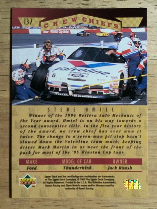 1995 SP #137 Steve Hmiel