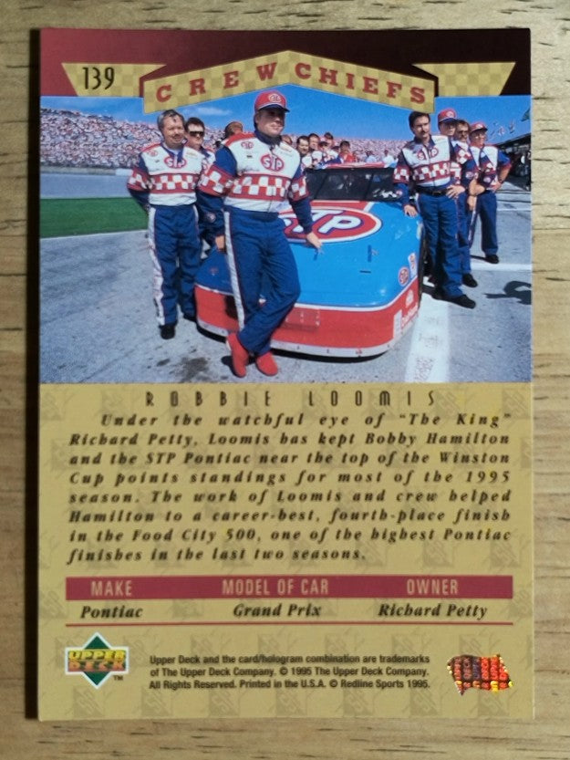 1995 SP #139 Robbie Loomis