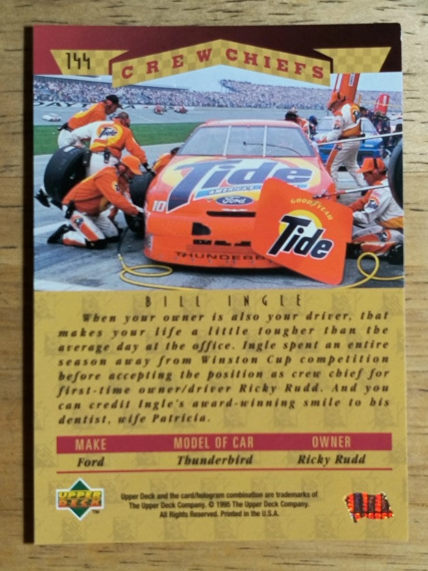1995 SP #144 Bill Ingle