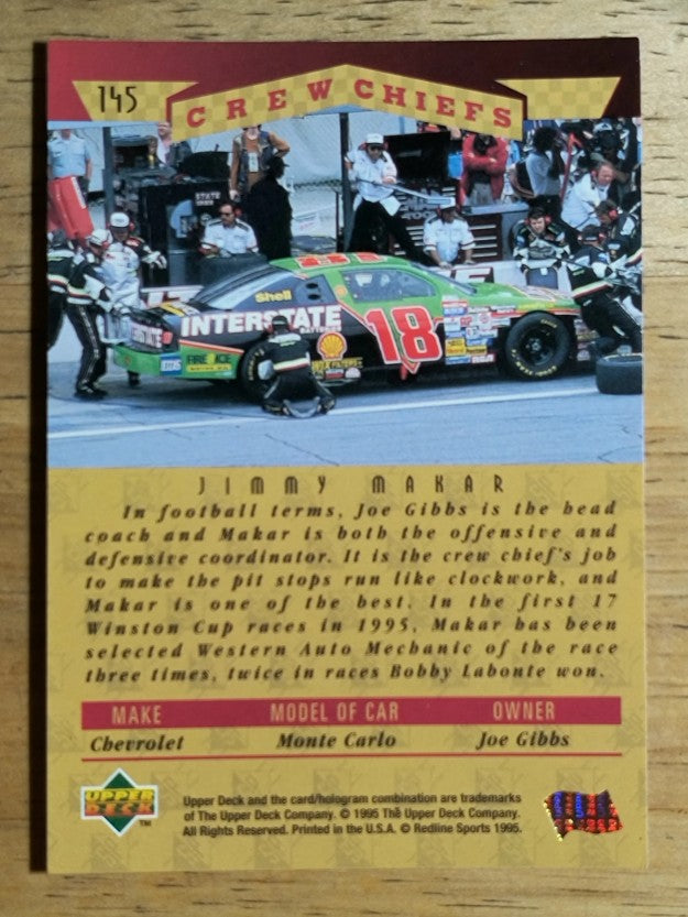 1995 SP #145 Jimmy Makar