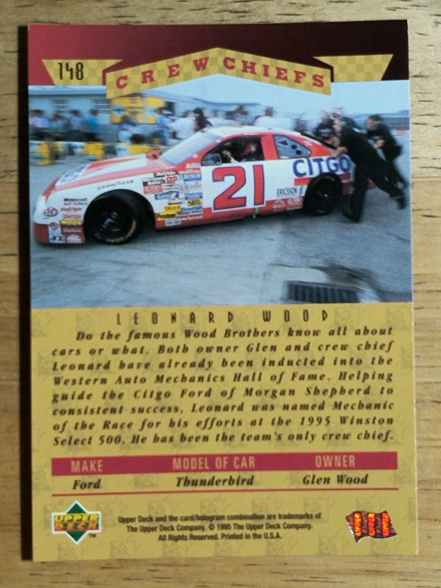 1995 SP #148 Leonard Wood