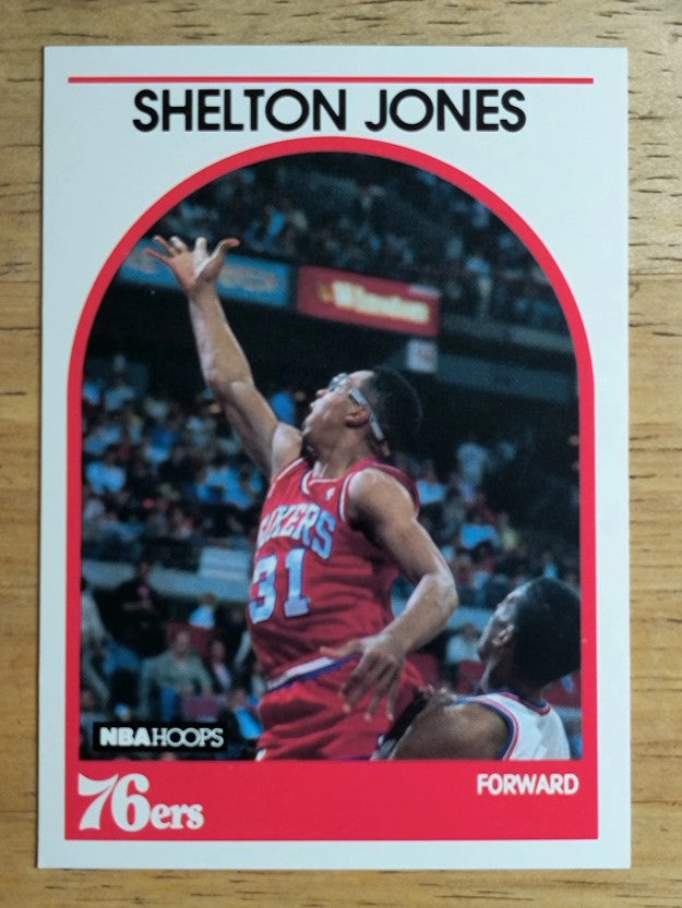 1989-90 Hoops #51 Shelton Jones SP