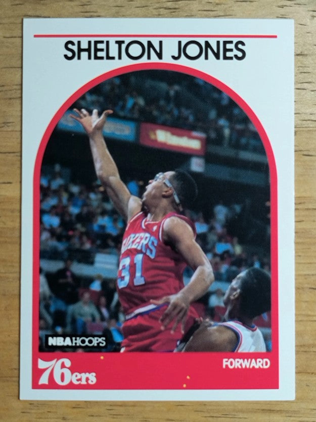 1989-90 Hoops #51 Shelton Jones SP (NM)