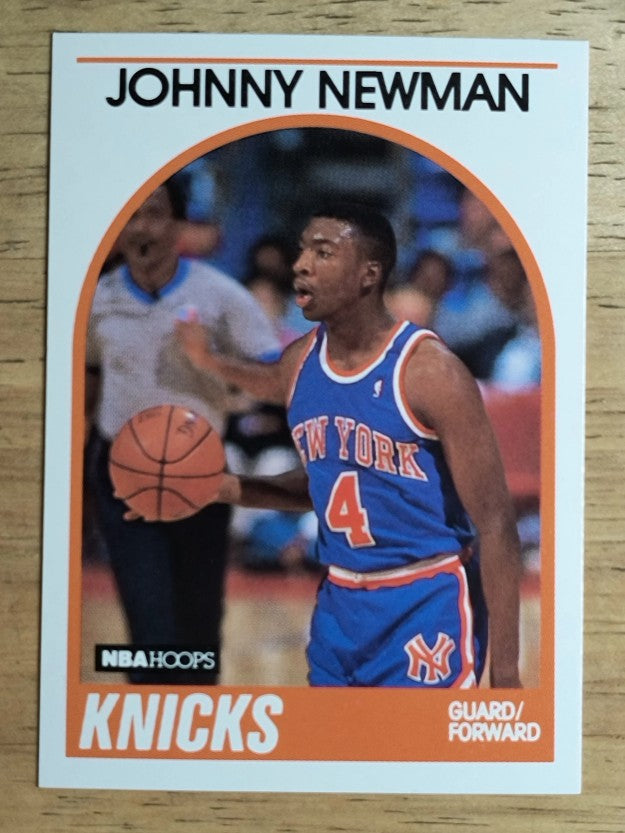1989-90 Hoops #58 Johnny Newman RC