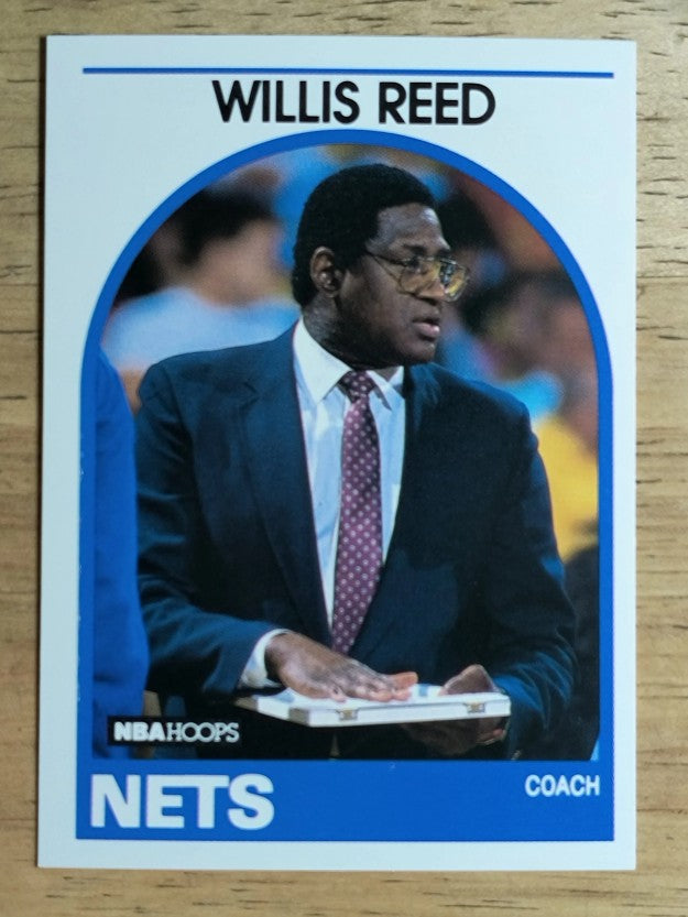 1989-90 Hoops #92 Willis Reed CO SP (NM)
