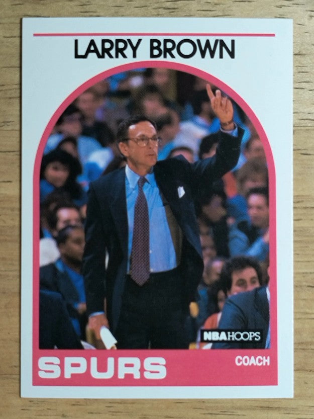 1989-90 Hoops #102 Larry Brown CO