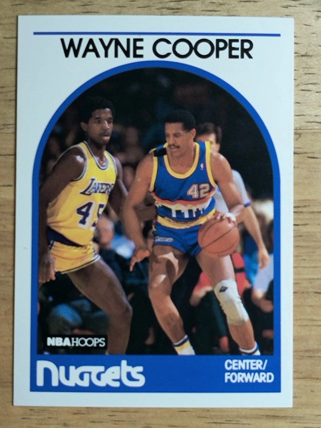 1989-90 Hoops #122 Wayne Cooper SP (NM)
