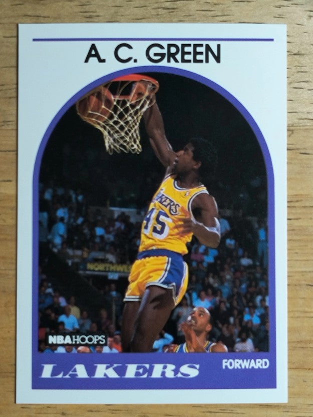 1989-90 Hoops #124 A.C. Green