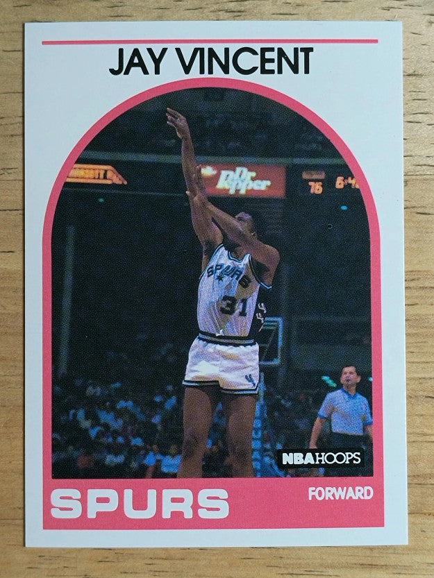 1989-90 Hoops #191 Jay Vincent SP (NM)