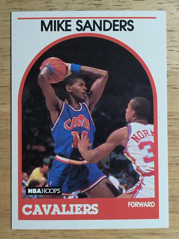 1989-90 Hoops #226 Mike Sanders SP (NM)