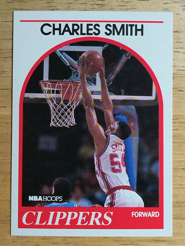 1989-90 Hoops #262 Charles Smith RC