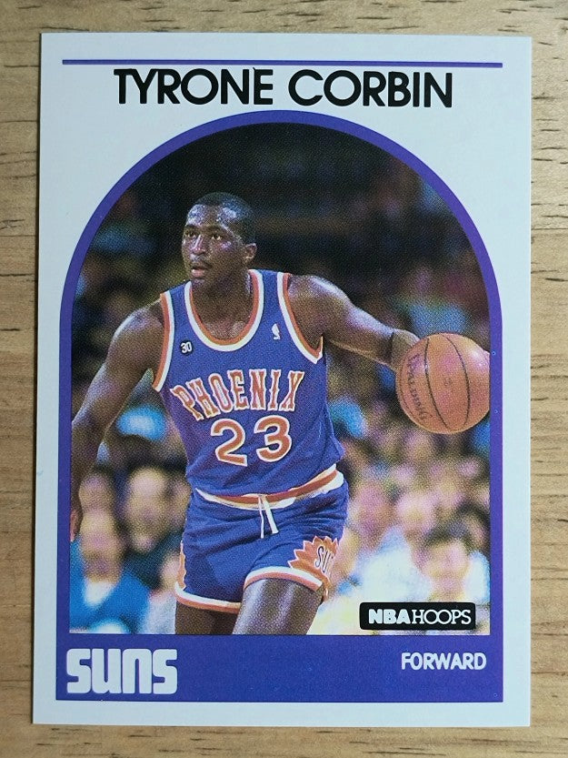 1989-90 Hoops #263 Tyrone Corbin SP RC (NM)
