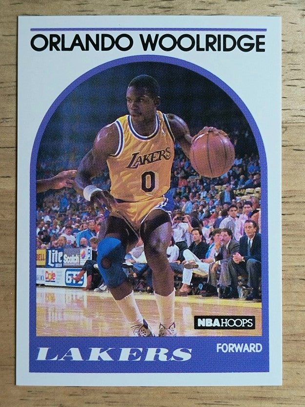 1989-90 Hoops #279A Orlando Woolridge/ERR No Trademark