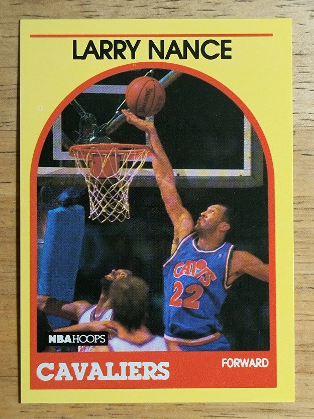1990 Hoops 100 Superstars #17 Larry Nance