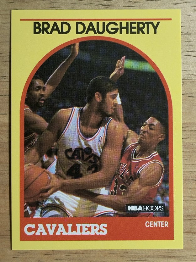 1990 Hoops 100 Superstars #19 Brad Daugherty