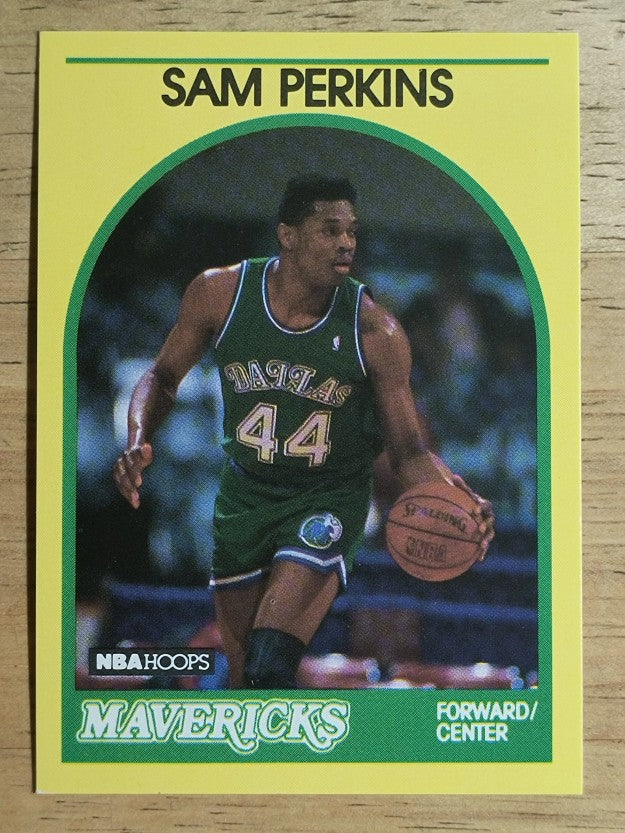 1990 Hoops 100 Superstars #22 Sam Perkins