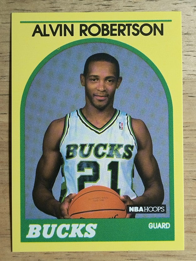 1990 Hoops 100 Superstars #55 Alvin Robertson