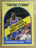 1990 Hoops 100 Superstars #58 Tyrone Corbin