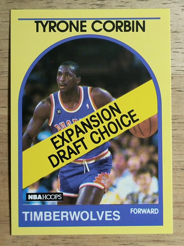 1990 Hoops 100 Superstars #58 Tyrone Corbin