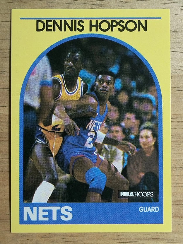 1990 Hoops 100 Superstars #61 Dennis Hopson